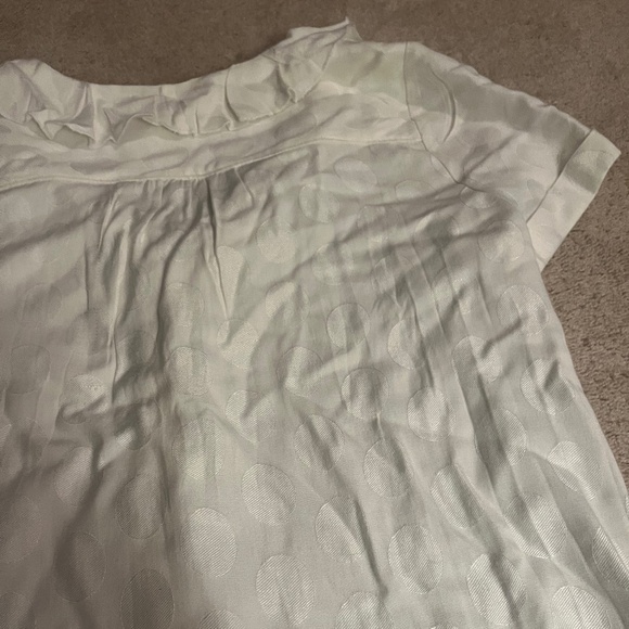 Anthropologie Maeve Jojo Ruffle Button Up Top - Picture 8 of 8